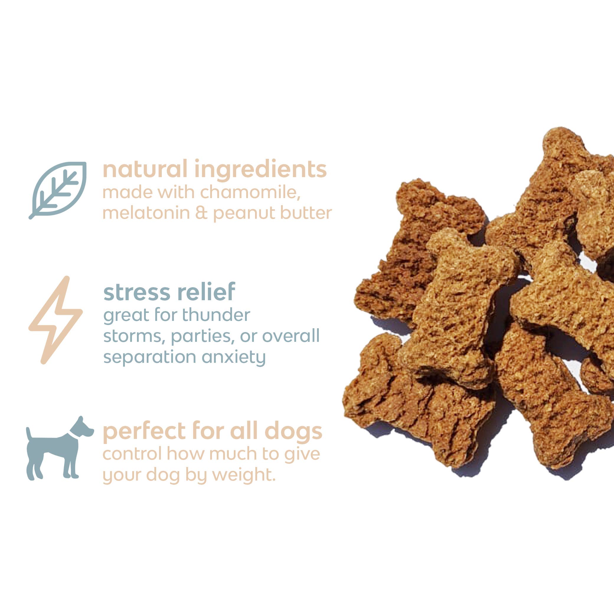 Mount Ara - Calming Treats - Peanut Butter